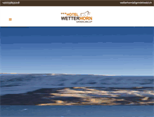 Tablet Screenshot of hotel-wetterhorn.ch